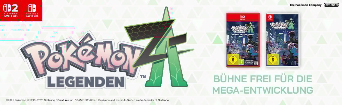 Pokémon Legenden Z-A – neues Abenteuer für Nintendo Switch 2 mit Mega-Entwicklungen