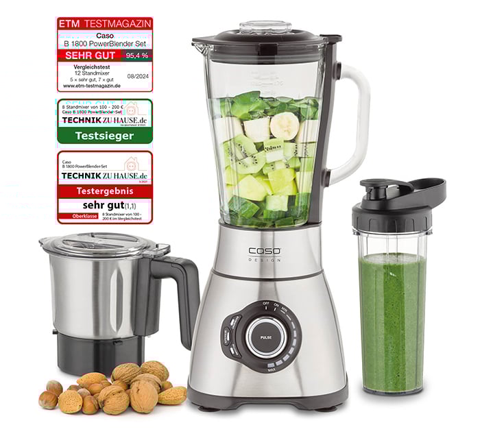 Caso Standmixer B 1800 mit Zubehör