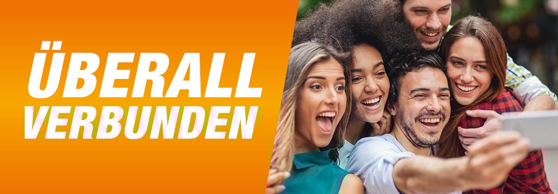 Überall verbunden Überall verbunden