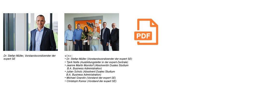 Pressematerial: Auszeichnung für hervorragende Leistungen