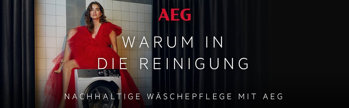 Warum in die Reinigung | Nachhaltige Wäschepflege mit AEG