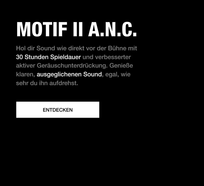 Marshall Motif II A.N.C. entdecken