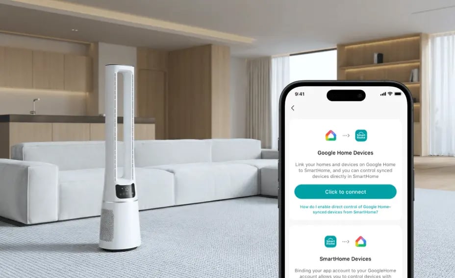Midea SmartHome verbindet Google Home Geräte mit der SmartHome App