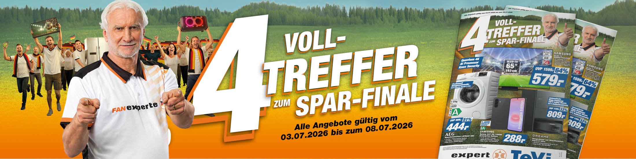 4 Volltreffer zum Sparfinale - Unsere aktuellen Angebote