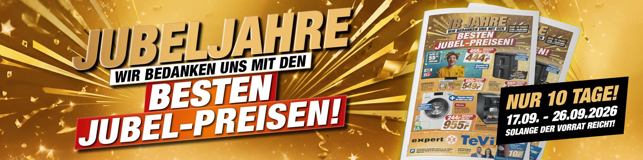 Jubel-Jahre - Aktuelle Angebote