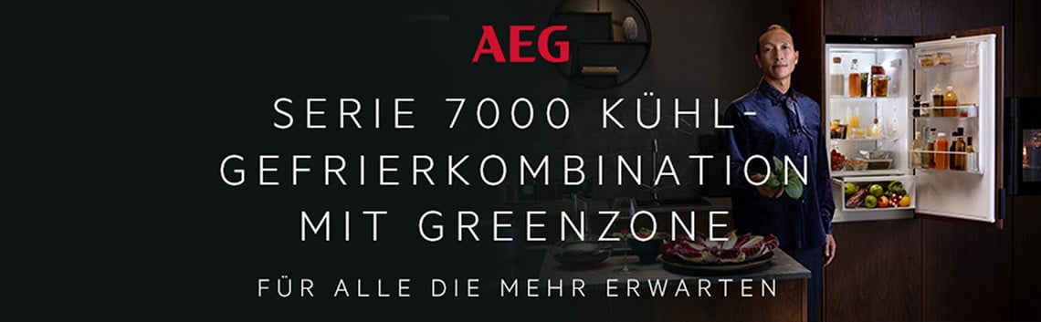 AEG Serie 7000 Kühl- Gefrierkombination mit Greenzone