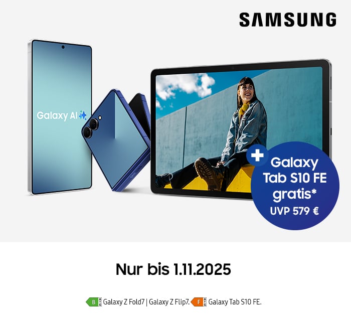 AI-Power im Doppelpack Aktions-Smartphone kaufen und Galaxy Tablet erhalten.*
