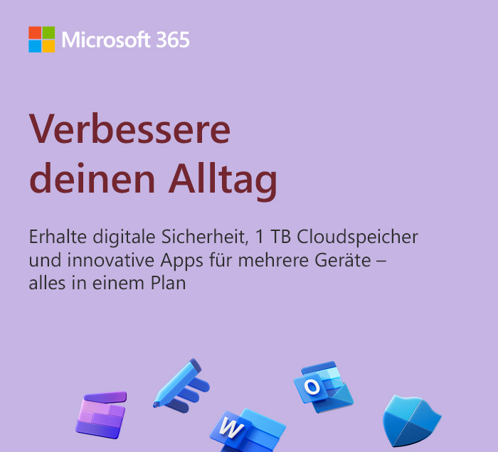 Microsoft Vebessere deinen Alltag