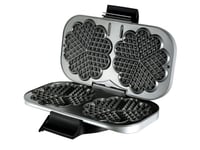 GRAEF HE80 Waffeleisen Klappbar Edelstahl - Gaufrier Rabattable En Acier Inoxydable Puissant Et Pratique
