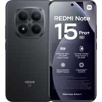 Redmi Note 15 Pro+ 5G 8GB + 256GB Black Smartphone Redmi Note 15 Pro+ 5G 8GB + 256GB Black Smartphone