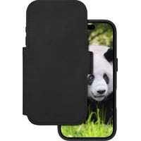 Lynge MS - iPhone 17 Pro - Full-grain leather - Black Handyhülle