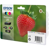 Tintenpatrone C13T29864010 Multipack C/M/Y/BK