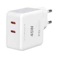 Super Fast Power Delivery Charger, Dual Schnellladegerät, 45W Schnellladegerät (USB-C)