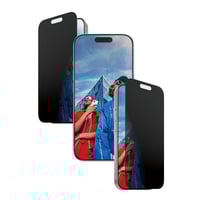 2-Way Privacy Displayschutz für iPhone 17, iPhone 16 Pro, Ultra-Wide Fit mit EasyAligner