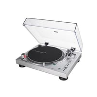 Direktangetriebener Plattenspieler (Analog & USB) AT-LP120X silber