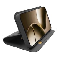 Klapphülle mit Ständer und Soft-Touch-Oberfläche für das Xiaomi 14T Pro, Schwarz