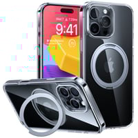 Ostand Pro Series für iPhone 16 Pro Clear Handyhülle