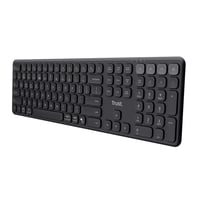 Vaiya Kabellose Tastatur für mehrere Geräte, Schwarz Vaiya Kabellose Tastatur für mehrere Geräte, Schwarz