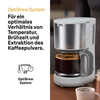 KF1500WH PurShine weiß Filterkaffeemaschine