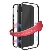 215181 Cover "360° Glass" für Apple iPhone 14 Plus, Schwarz