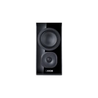 Vento 21 Schwarz Highgloss Paar Regal-Lautsprecher