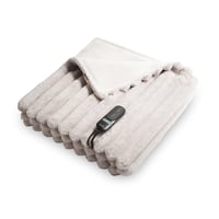 Yentl Striped Grau Heizdecke