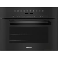 H 7244 B Obsidianschwarz Einbaubackofen