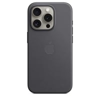 iPhone 15 Pro Feingewebe Case mit MagSafe - Schwarz iPhone 15 Pro Feingewebe Case mit MagSafe - Schwarz