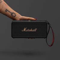 Middleton II Black and Brass Bluetooth-Lautsprecher