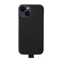 Cover Amelie in Lederoptik für das iPhone 14 Plus, Schwarz