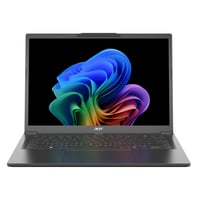 Aspire 14 AI (A14-52M-790K), Schwarz, Copilot+PC, 14 Zoll, WUXGA, Intel Core Ultra 7 258V, 32GB, 1TB