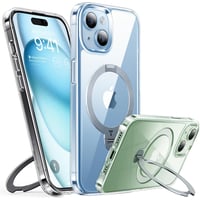 UPRO Ostand Spin Series für iPhone 15 Clear Handyhülle