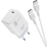 USB-C Charger Kit für Apple 40W PD White (61402) Ladegerät mit USB-C Kabel
