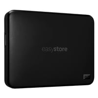 easystore 1 TB Externe HDD-Festplatte, Schwarz