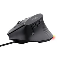 GXT 145 Rexxa Ergonomische Gaming-Maus mit Beleuchtung, Schwarz