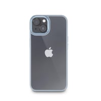 Handyhülle "Cam Protect" für Apple iPhone 15, durchsichtig, Blau (00136008)