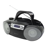 SCD8100 DAB+ Boombox schwarz