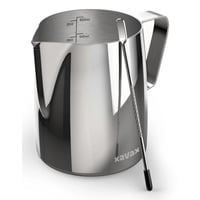 Barista-Milchkännchen mit Latte Art Pen, Edelstahl, 600 ml, Silber (00111280)