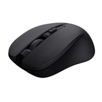 Mydo Wireless Funkmaus, leise, Schwarz