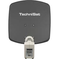 DigitalSat-Antenne DigiDish 33 Universal-Twin-LNB schiefergrau