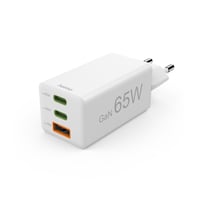 Schnellladegerät, GaN, 2x USB-C PD, 1x USB-A QC, Mini-Ladegerät (00125142)