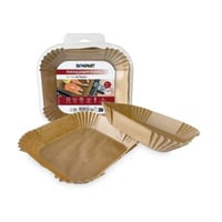 Backpapier für Heißluftfritteusen 20x20 cm