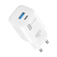 Dual Port Travel Charger 65W White (60787) Ladegerät (USB-A + USB-C)
