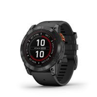 Fenix 7X Pro - Solar Edition, Schwarz/Schiefergrau mit QuickFit-Silikon-Armband 26 mm