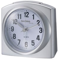Quarzwecker Modell L silber