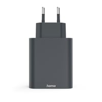 Schnellladegerät, 1x USB-C, 1x USB-A, PD, 45 W, Anthrazit (00086444)