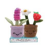 Plantset- Erdbeere + Hyazinthe 15 cm Plüsch Kuscheltier
