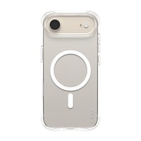 CARE by PanzerGlass Fashionable Case Samba mit MagSafe für iPhone 17 Air, Transparent/Weiß