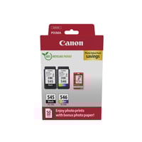 PG-545/CL-546 Tintenpatrone + Fotopapier Vorteilspaket