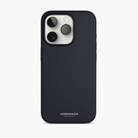 Eco Silicone Case - Schutzhülle aus Silikon, MagSafe kompatibel, für iPhone 15 Pro, Navy Handyhülle Eco Silicone Case - Schutzhülle aus Silikon, MagSafe kompatibel, für iPhone 15 Pro, Navy Handyhülle